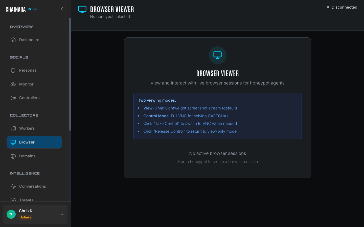 Browser Viewer
