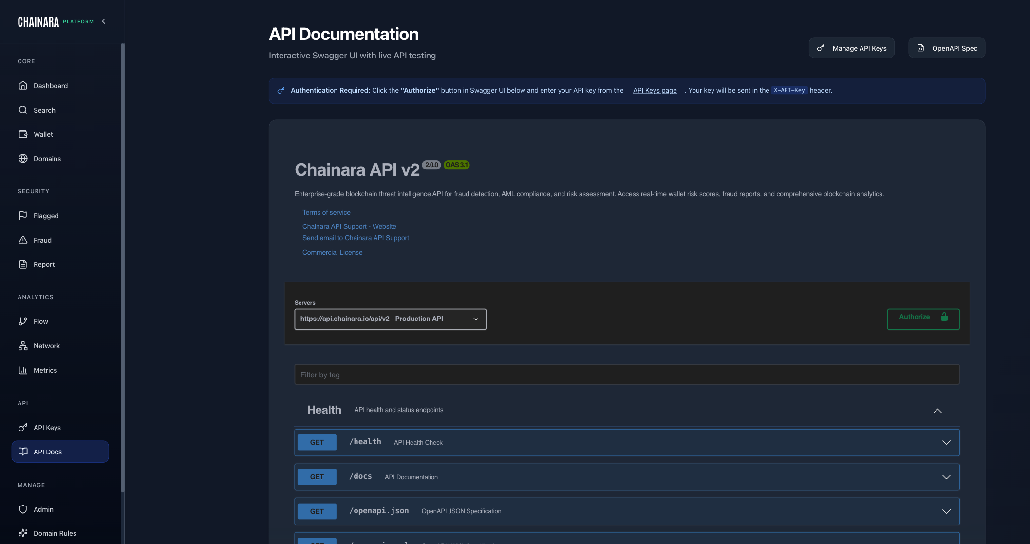 API Docs